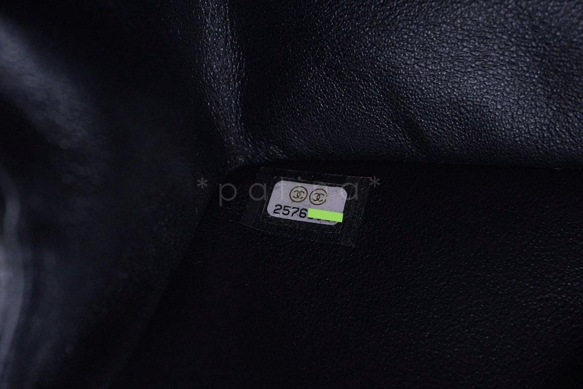 NWT 18S Chanel Black Caviar Classic Quilted Rectangular Mini Flap Bag - Image 12