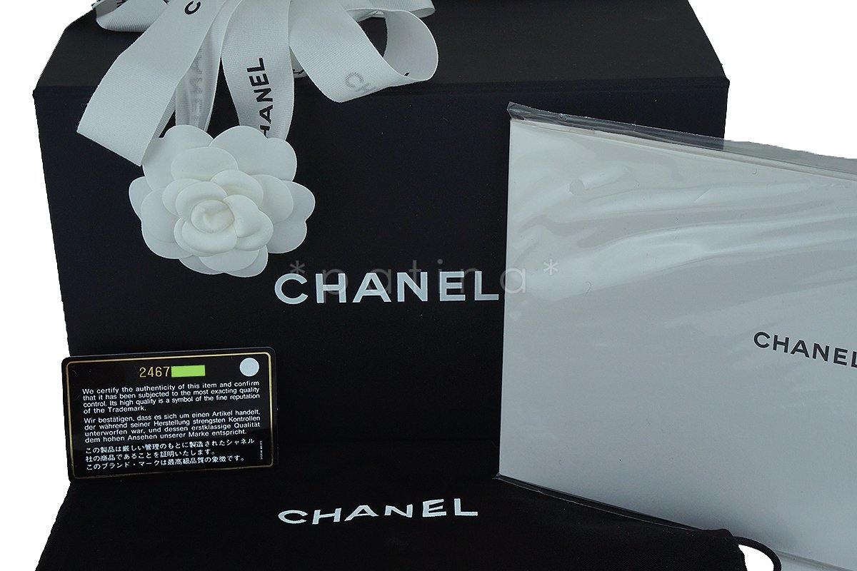 NWT Chanel Black Caviar Classic Quilted Rectangular Mini 2.55 Flap Bag GHW - Image 13