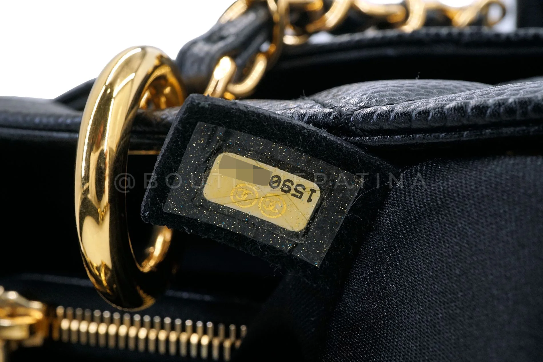 Pristine Chanel 2011 Black Caviar Grand Shopper Tote GST Bag GHW  R1K - Image 12