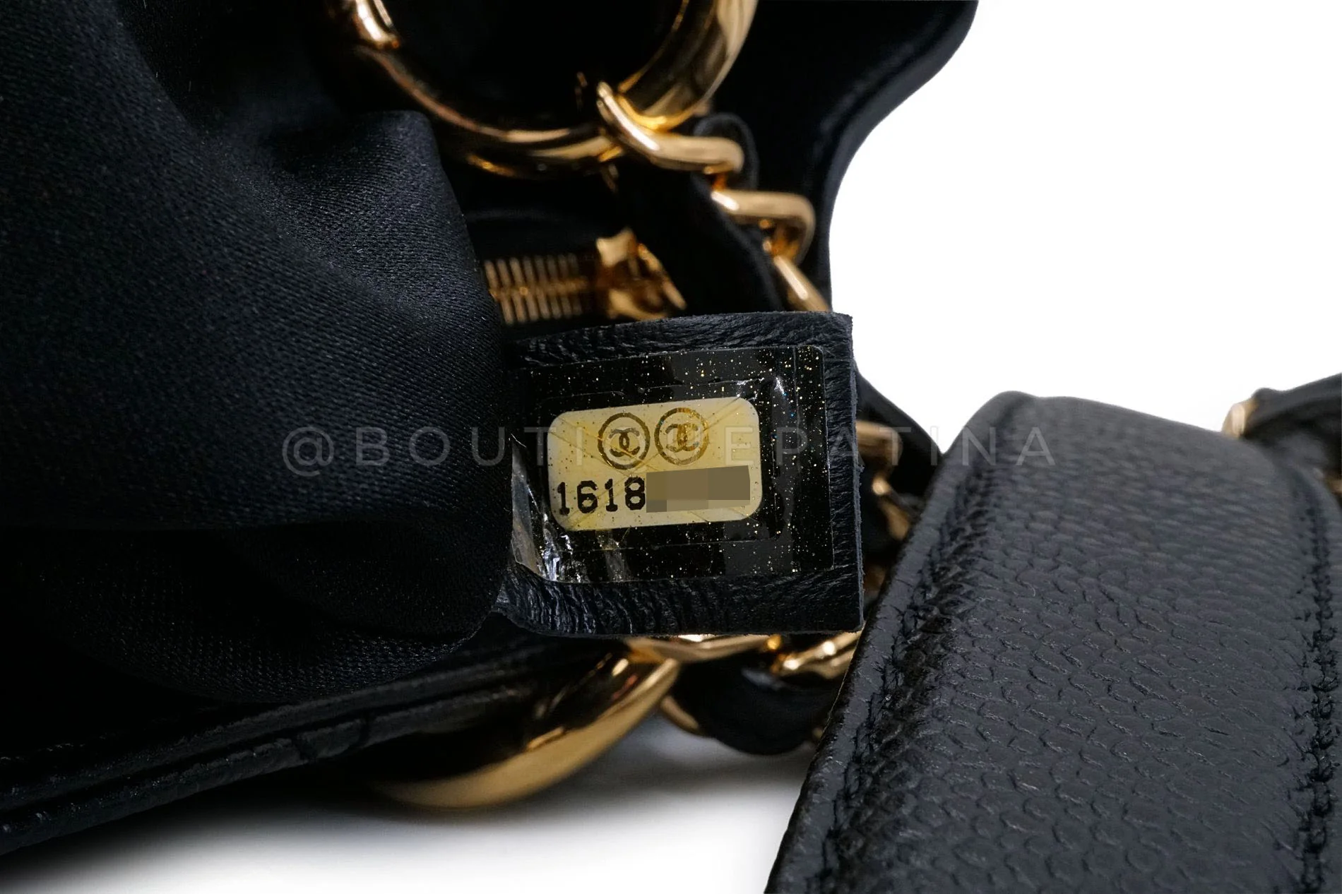 Pristine Chanel Black Caviar Grand Shopper Tote GST Bag GHW  SXC - Image 12