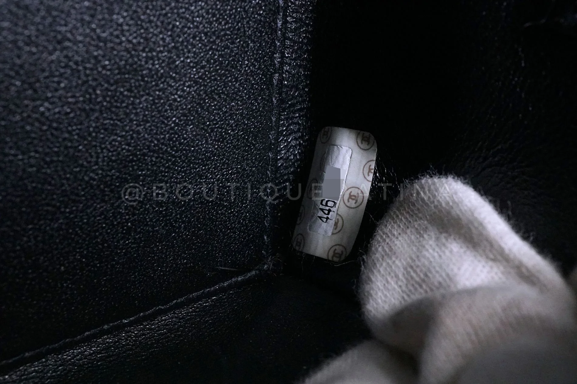Rare Chanel 1996 Vintage Black Caviar Chunky Chain "OG" GST Tote Bag 24k GHW SLL - Image 13