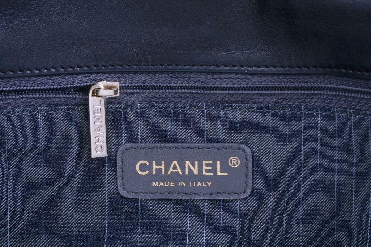 Rare Chanel Black Westminster Pearl Classic Flap Bag - Image 11