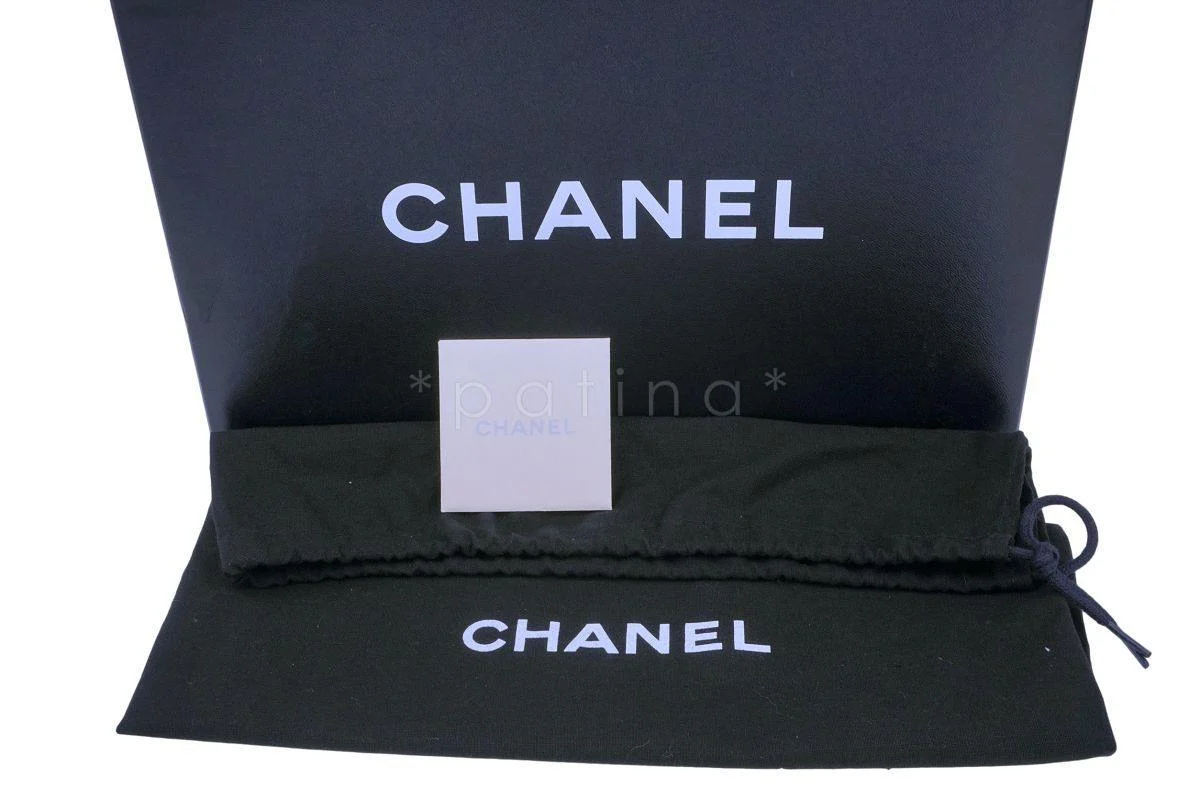 Rare Chanel Black Westminster Pearl Classic Flap Bag - Image 13