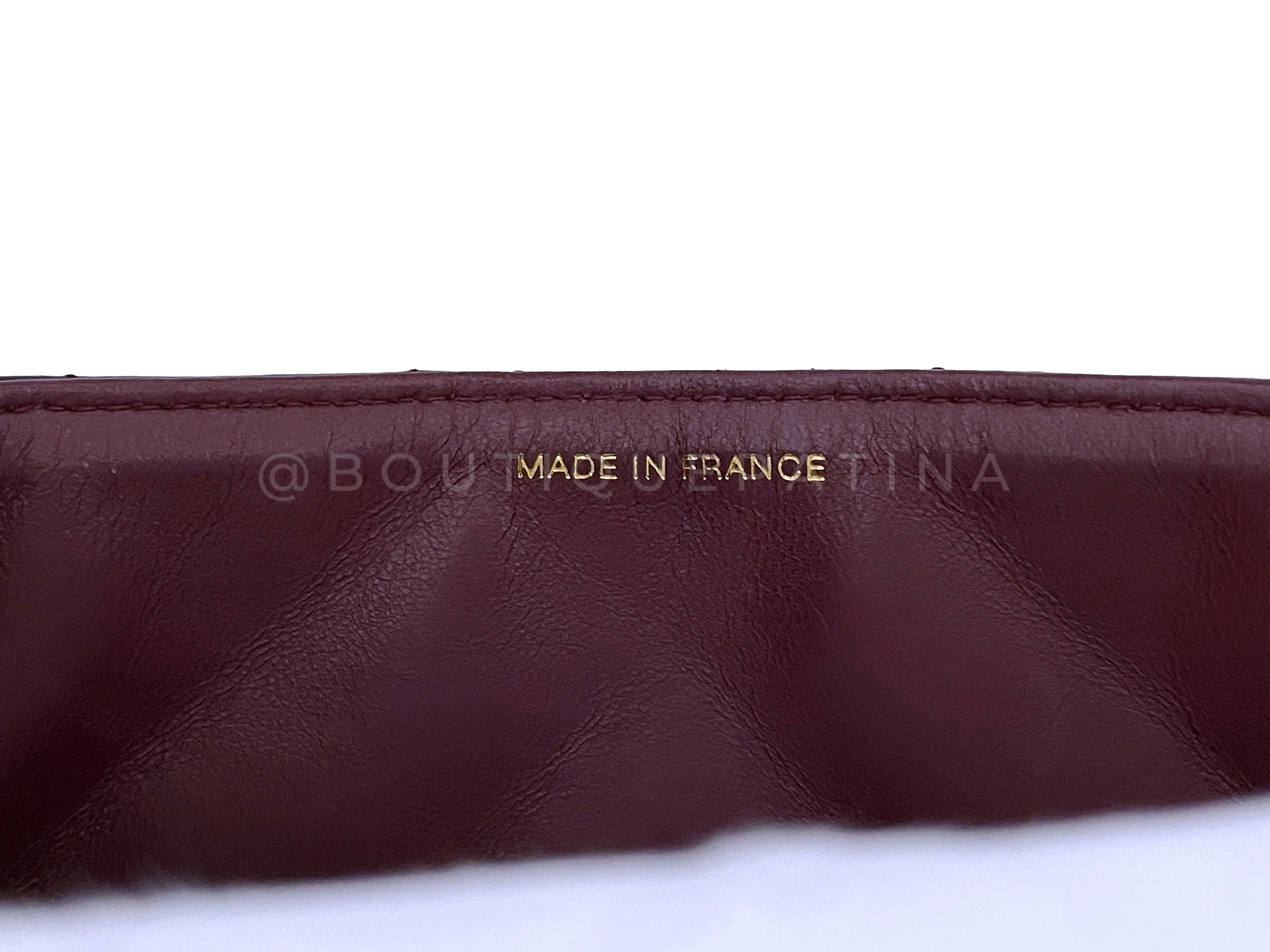 Rare Chanel Vintage 11in Large Diana Flap Bag 24k GHW - Image 12