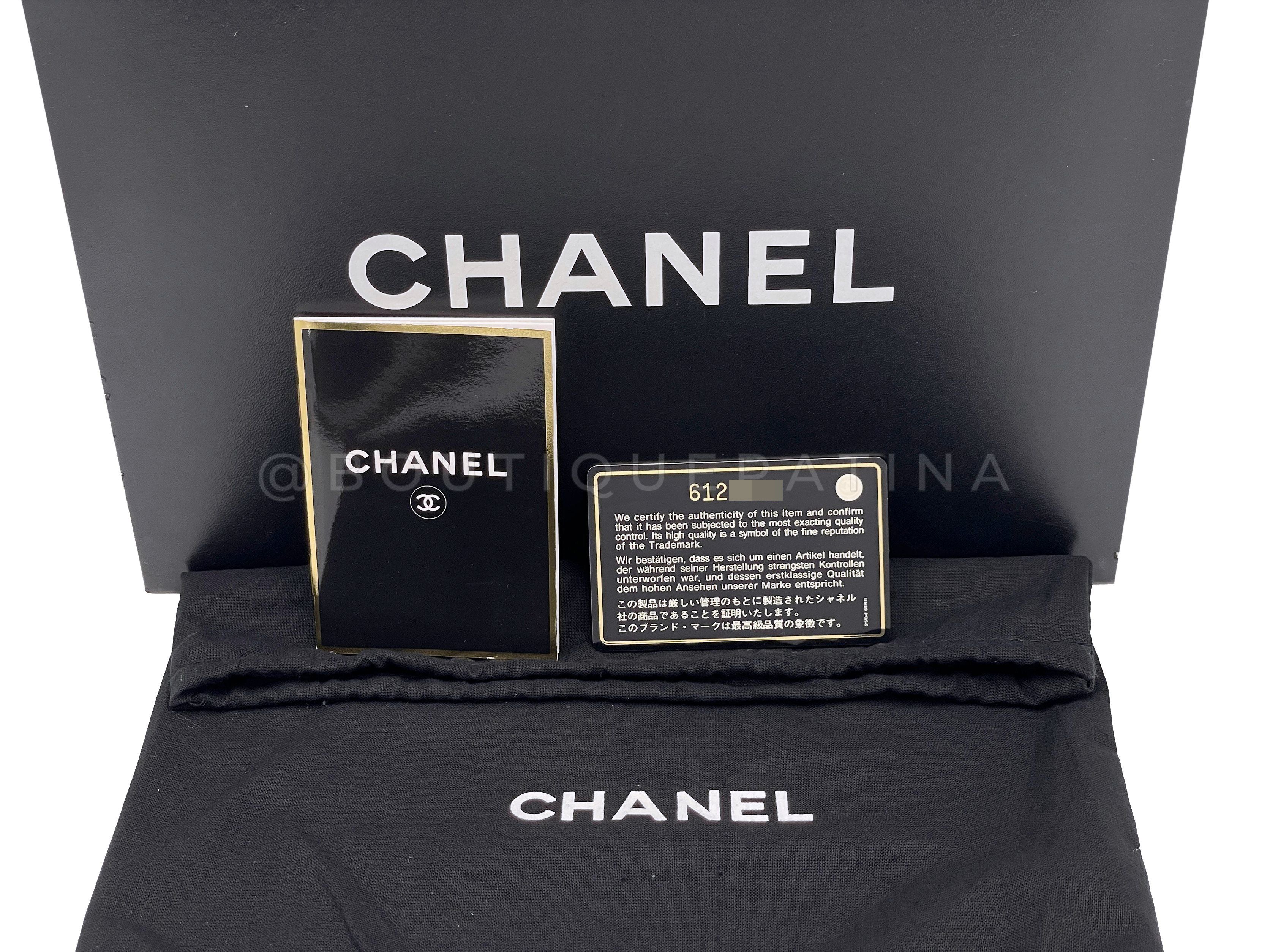 Rare Pristine Chanel 2000 Vintage Caramel Beige Caviar Medium Classic Double Flap Bag 24k GHW - Image 13